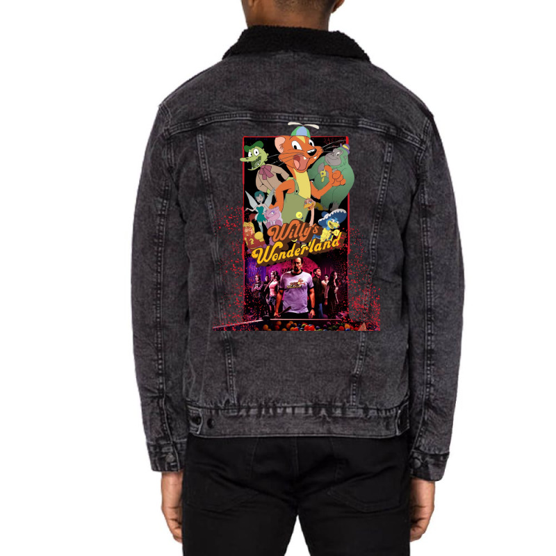 Willys Wonderland Music Unisex Sherpa-lined Denim Jacket | Artistshot