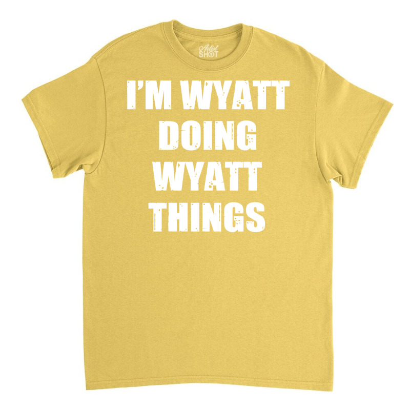 Wyatt Girl Classic T-shirt | Artistshot