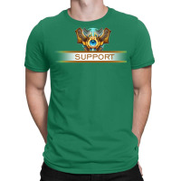 Support Badge T-shirt | Artistshot