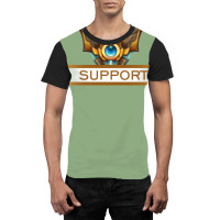 Support Badge Graphic T-shirt | Artistshot