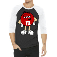 Mm Mascot Red 3/4 Sleeve Shirt | Artistshot