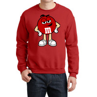 Mm Mascot Red Crewneck Sweatshirt | Artistshot