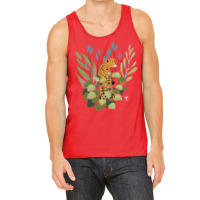 Theres A Cheetah In My Plants Red Tank Top | Artistshot