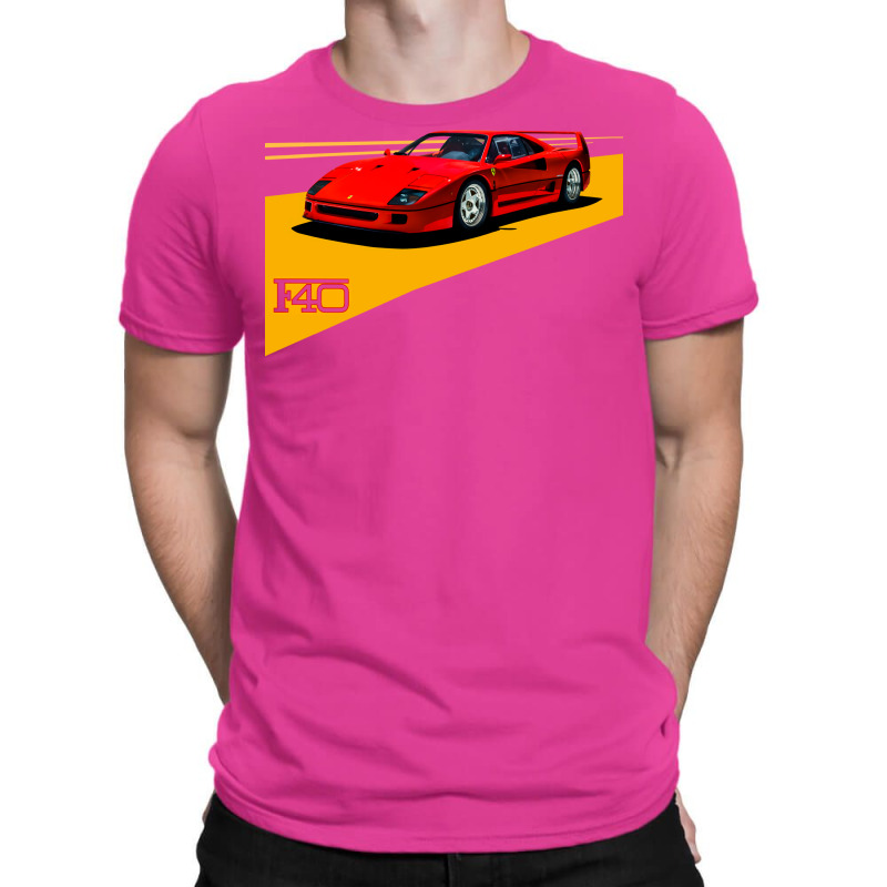 F40 Scuderia Girl T-Shirt by kkeyooyimmie | Artistshot