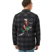 Samurai Girl Flannel Shirt | Artistshot