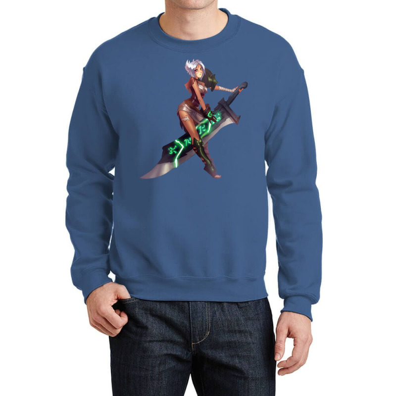 Samurai Girl Crewneck Sweatshirt by nuurkanafhab | Artistshot