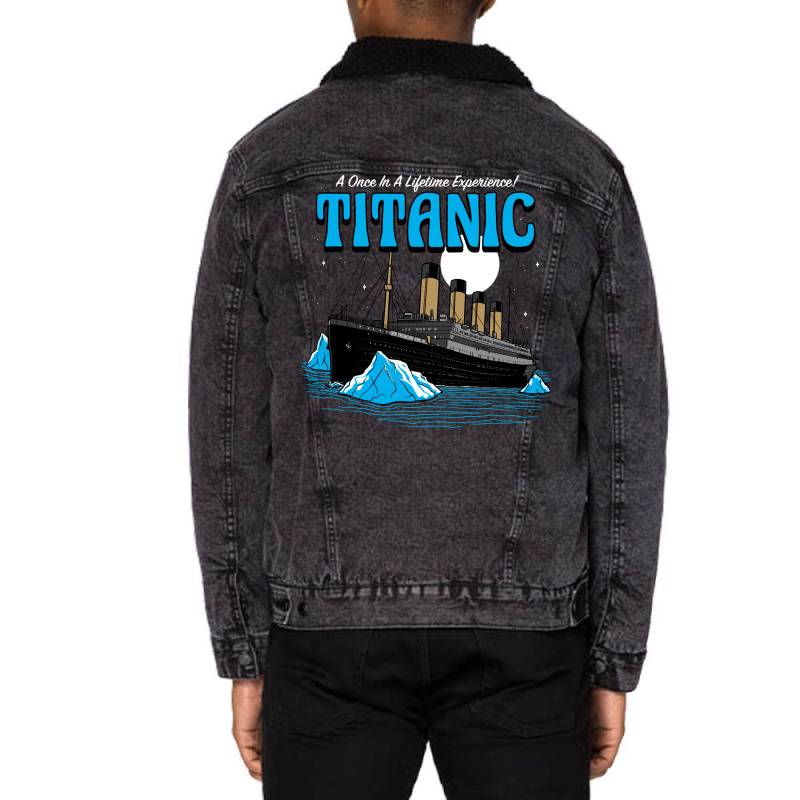 Titanic Tour Tee Summer Unisex Sherpa-lined Denim Jacket | Artistshot