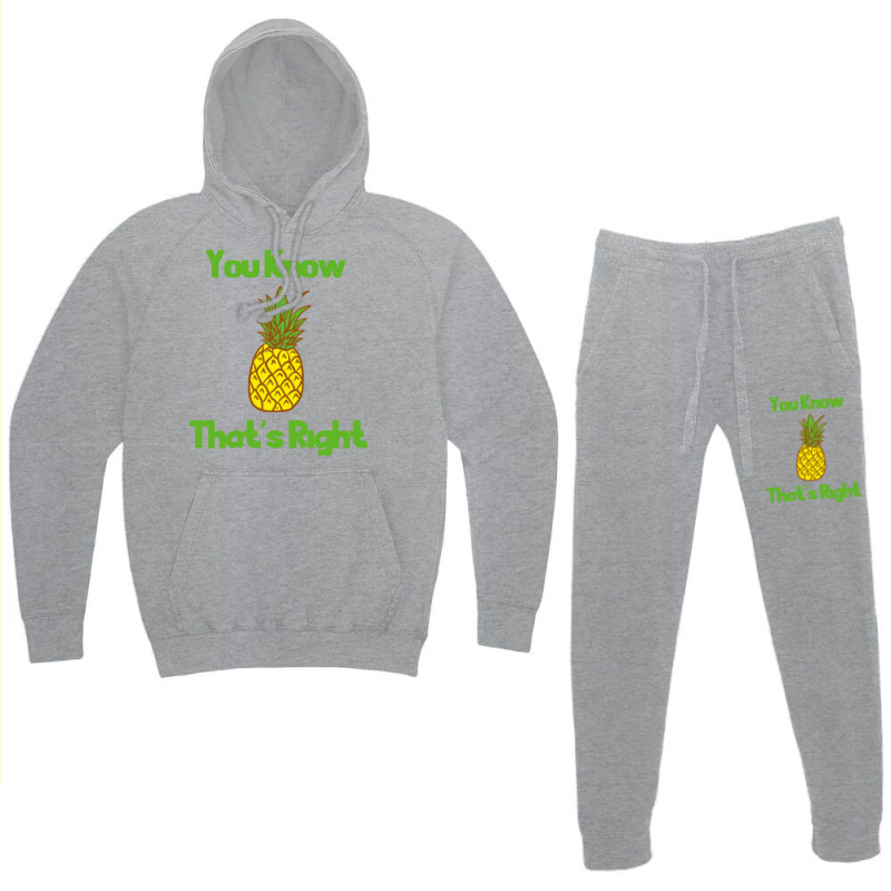 You Know Thats Right Girl Hoodie & Jogger Set | Artistshot