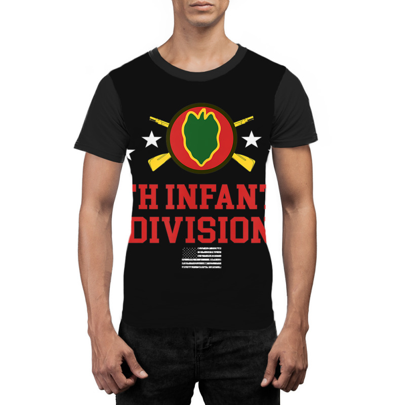 24th Infantry Division 001 Graphic T-shirt by ALFREDMCGOWAN | Artistshot