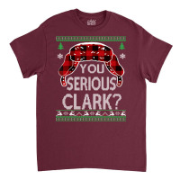 You Serious Clark Ugly Christmas Sweater Boy Classic T-shirt | Artistshot