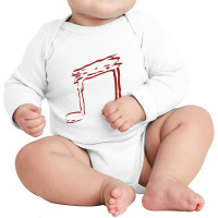 Music Note Long Sleeve Baby Bodysuit | Artistshot