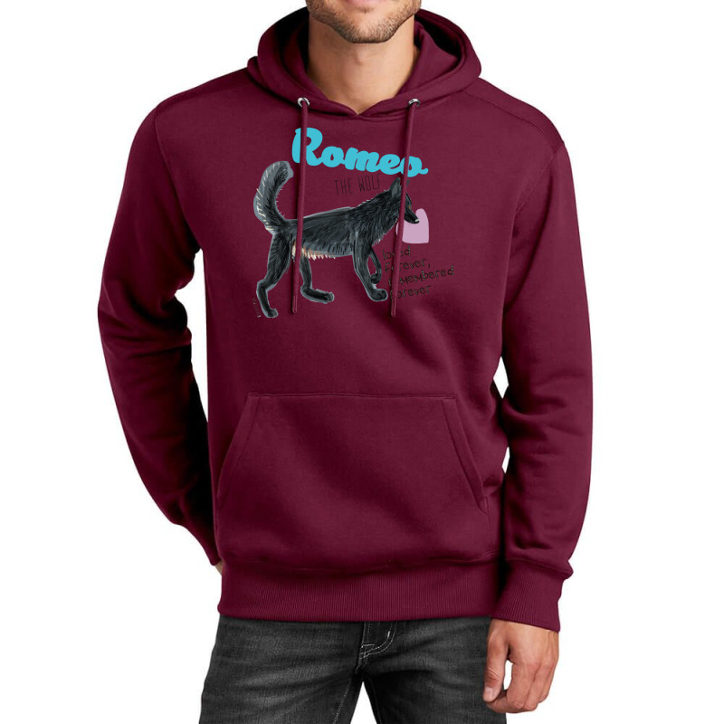 Totem Romeo The Wolf Unisex Hoodie | Artistshot