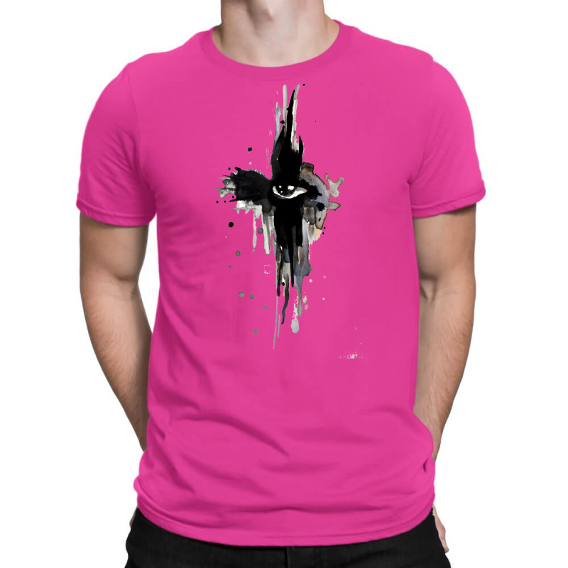 The Crow   Crow Eye T-Shirt by omonovwomgm | Artistshot