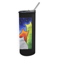 Cutie Cat Skinny Tumbler | Artistshot