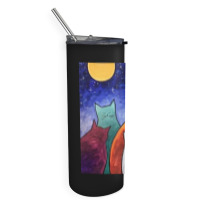 Cutie Cat Skinny Tumbler | Artistshot