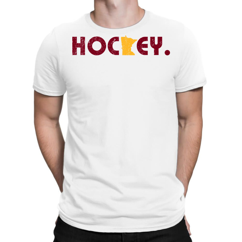 Mn Hockey Iii Quote T-Shirt by rosyambilolf | Artistshot