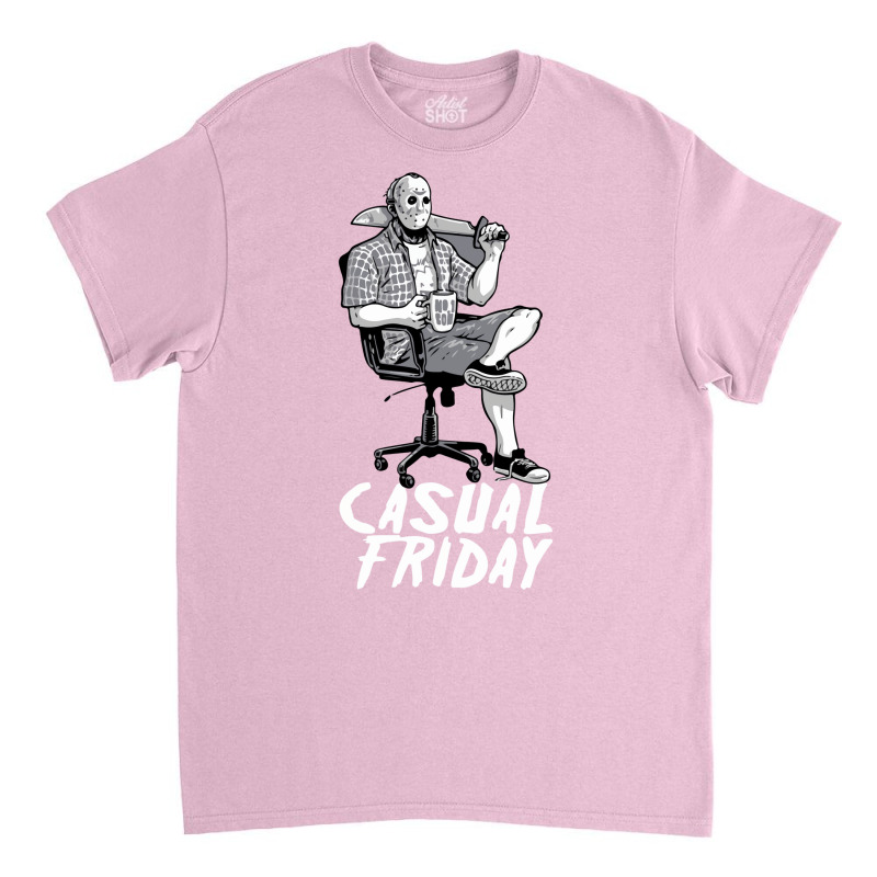 Casual Friday With Jason Voorhees Classic T-shirt by gagelaajaahhw | Artistshot