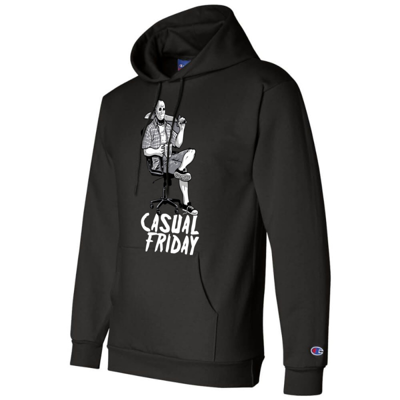 Casual Friday With Jason Voorhees Champion Hoodie by gagelaajaahhw | Artistshot