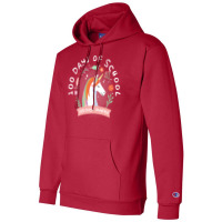 100 Days Of School 100 Days Smarter Quote Champion Hoodie | Artistshot