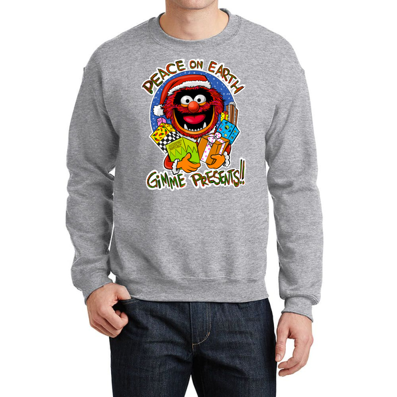 Peace On Earth Gimme Presents Travel Crewneck Sweatshirt by inkidimerk | Artistshot