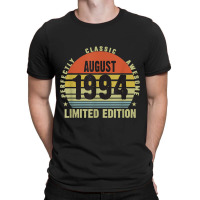 25th Birthday Limited Edition August 1994 T-shirt | Artistshot