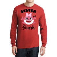 Cute Sister Shark Vintage Long Sleeve Shirts | Artistshot