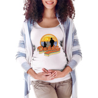 Go To Fish With Daddy Maternity Scoop Neck T-shirt | Artistshot