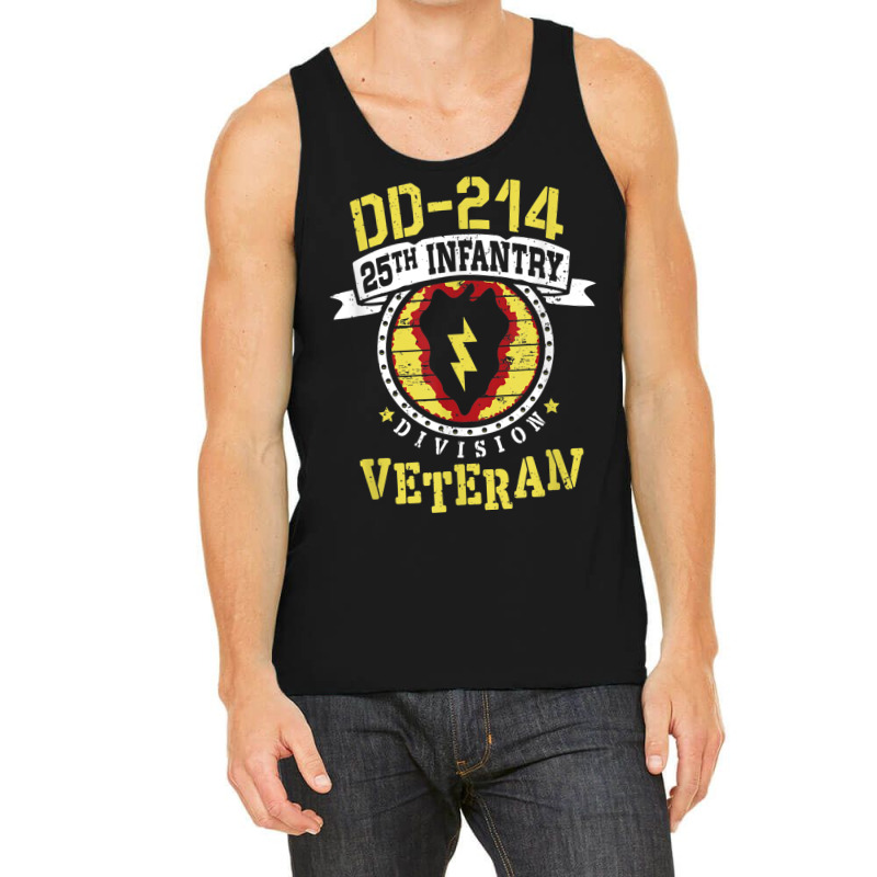 25th Infantry Division Patch Tropic Lightning Dd-214 Veteran Tank Top by ALFREDMCGOWAN | Artistshot