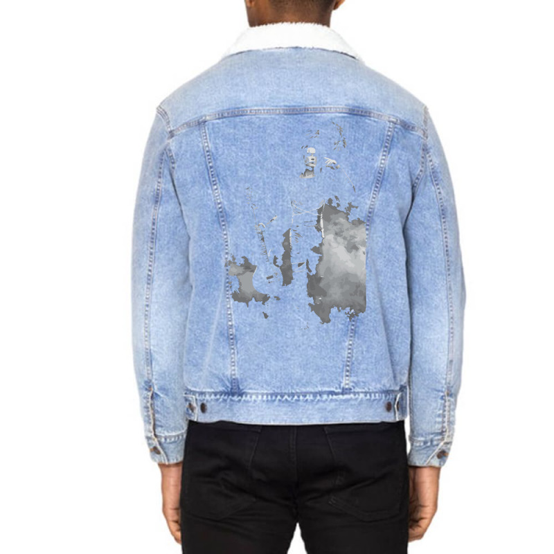 The Crow 27 Unisex Sherpa-Lined Denim Jacket by omonovwomgm | Artistshot