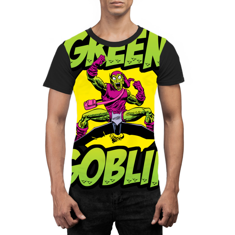 The Green Goblin Music Graphic T-shirt by rosyambilolf | Artistshot