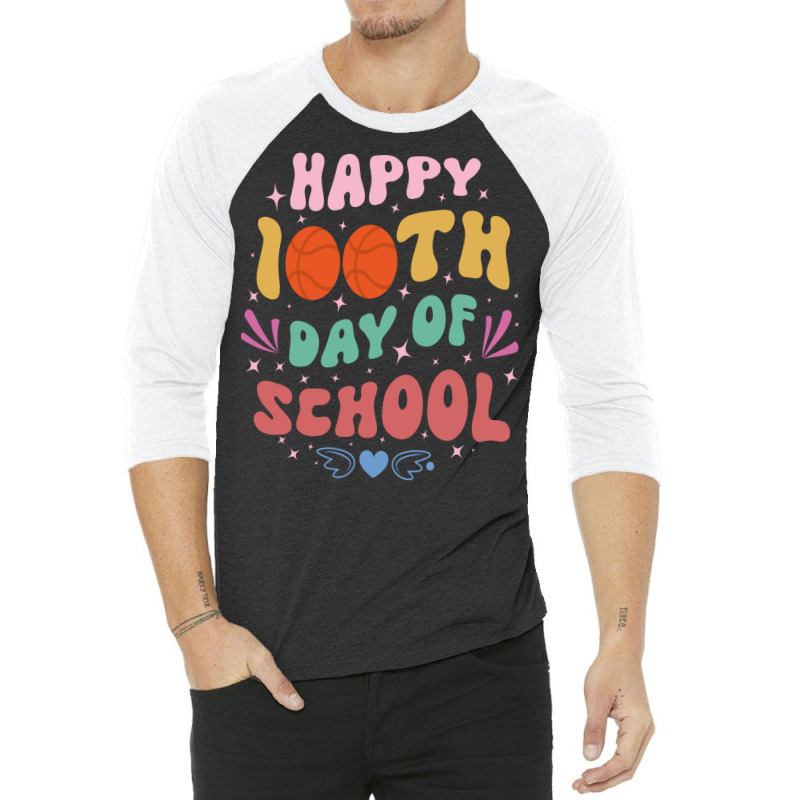 100 Days Of School Nature Tumblr 3/4 Sleeve Shirt | Artistshot