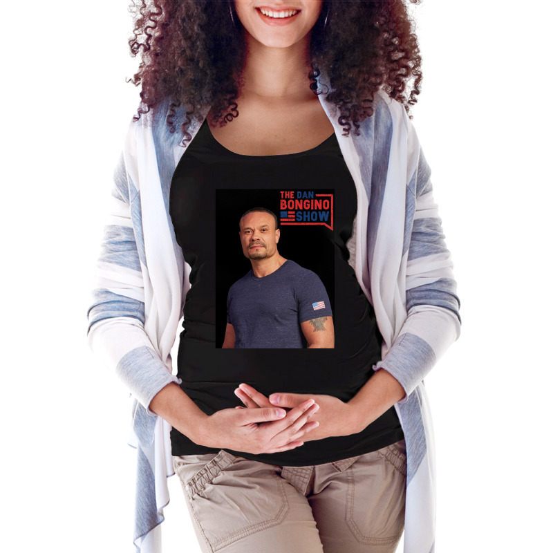 Limited Edition The Dan Bongino Show Prints Maternity Scoop Neck T-shirt by Acevedo Bolen | Artistshot