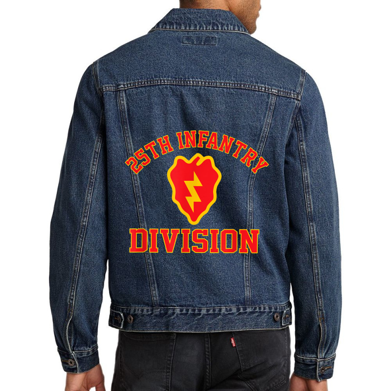 25th Infantry Division Shirt003 Men Denim Jacket by ALFREDMCGOWAN | Artistshot