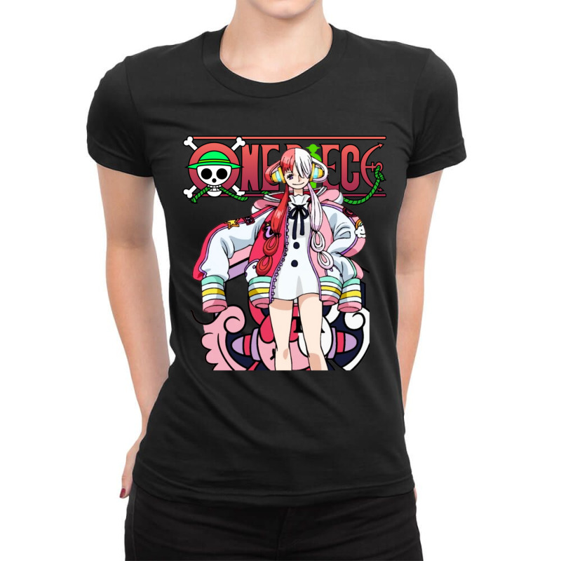 Uta One Piece A Uta One Piece A Uta One Piece 10 Ladies Fitted T-shirt | Artistshot