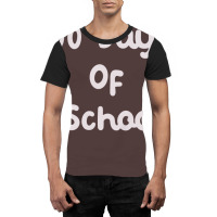 100 Days Of School Summer Graphic T-shirt | Artistshot