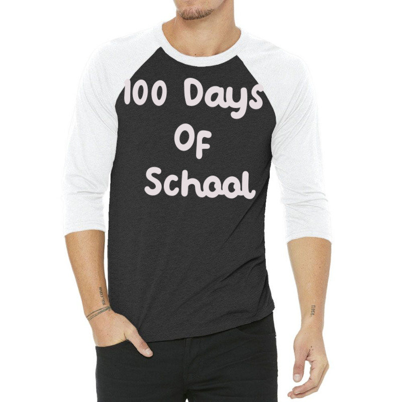 100 Days Of School Summer 3/4 Sleeve Shirt | Artistshot