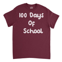 100 Days Of School Summer Classic T-shirt | Artistshot