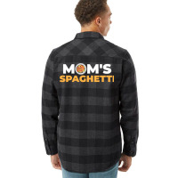 Moms Spaghetti Funny Pasta Gift Girl Flannel Shirt | Artistshot