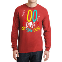 Funny 100 Days Of School Sayings 100 Days Of Cray Cray Cute Long Sleeve Shirts | Artistshot