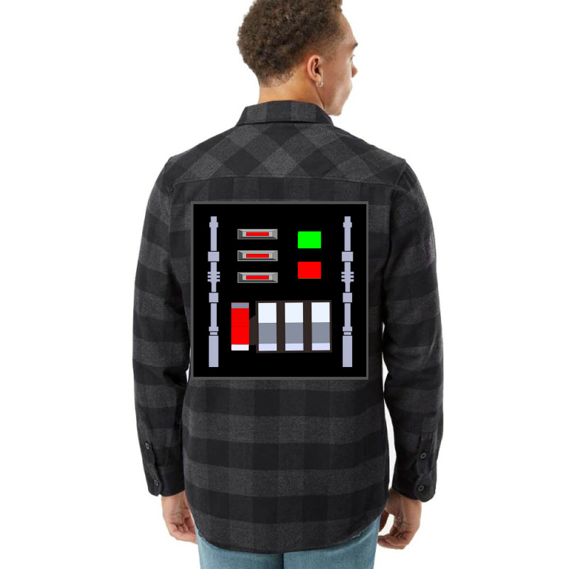 Vader Darth Tee Chest Plate Travel Flannel Shirt by koyunsnoerw | Artistshot