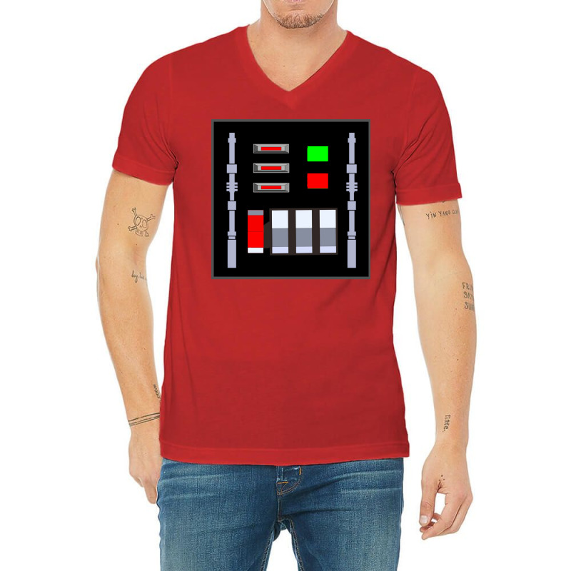 Vader Darth Tee Chest Plate Travel V-Neck Tee by koyunsnoerw | Artistshot