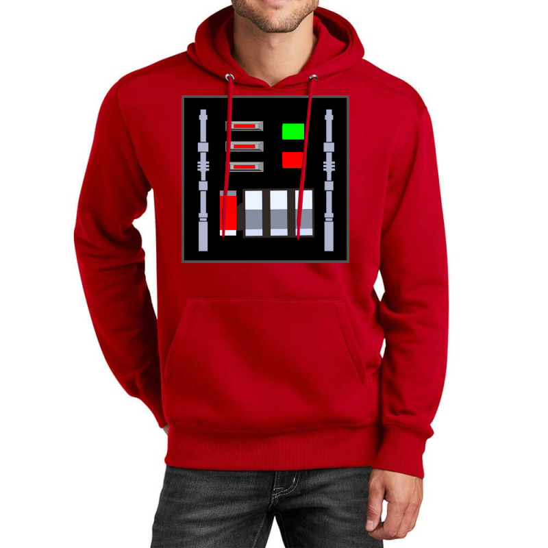 Vader Darth Tee Chest Plate Travel Unisex Hoodie by koyunsnoerw | Artistshot