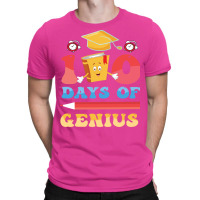 100 Days Of Genius Red T-shirt | Artistshot