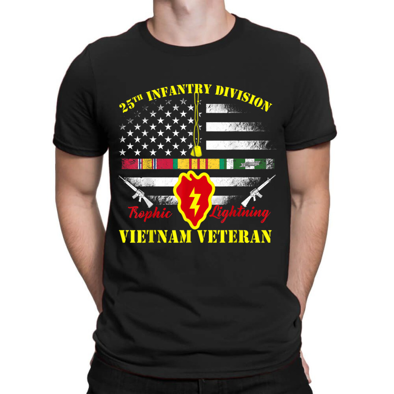 25th Infantry Division Vietnam Veteran Gift T-Shirt by ALFREDMCGOWAN | Artistshot