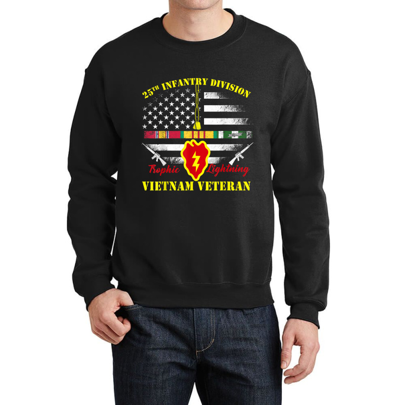 25th Infantry Division Vietnam Veteran Gift Crewneck Sweatshirt by ALFREDMCGOWAN | Artistshot