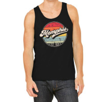 Hot Trend Retro Memphis Tn Home City 70s Style Sunset Tank Top | Artistshot