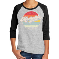 Hot Trend Retro Memphis Tn Home City 70s Style Sunset Youth 3/4 Sleeve | Artistshot