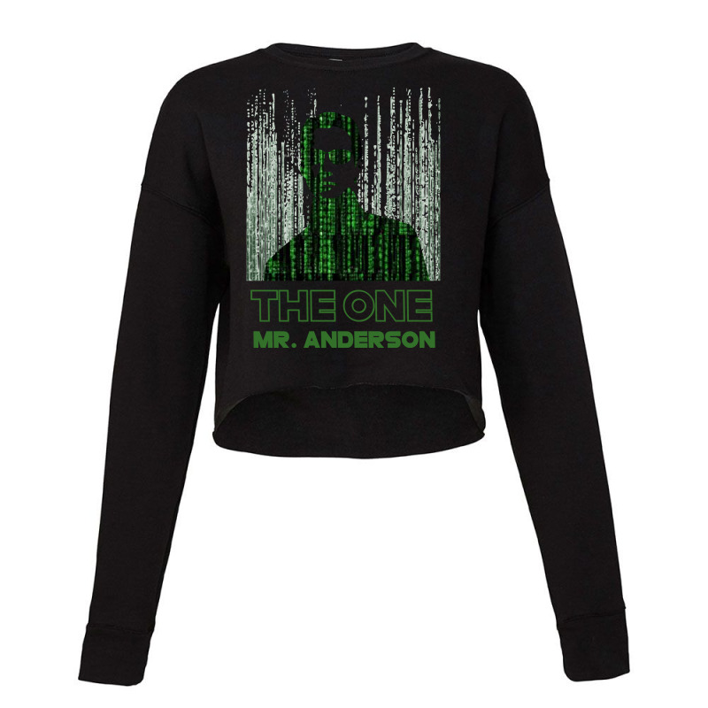 Limited Edition Matrix The One - Mr. Anderson Cropped Sweater by Bostic Walling | Artistshot