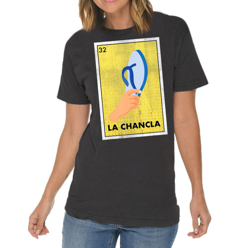 Trending Mexican La Chancla Lottery Gift Tradicional The Flip Flop Vintage T-Shirt by yumgaugeteuda | Artistshot