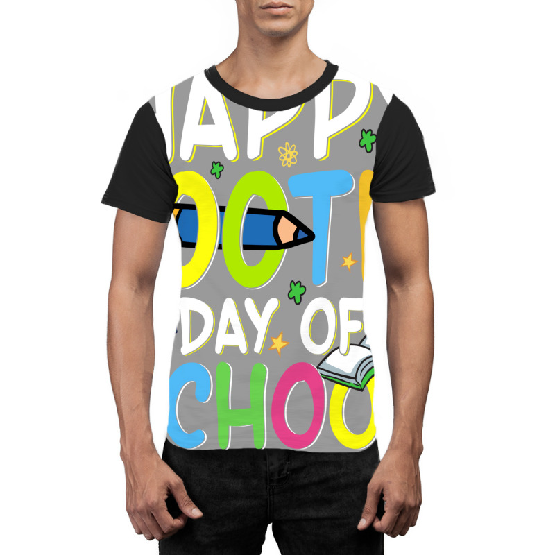 100 Days Of School Stars Tumblr Graphic T-shirt | Artistshot